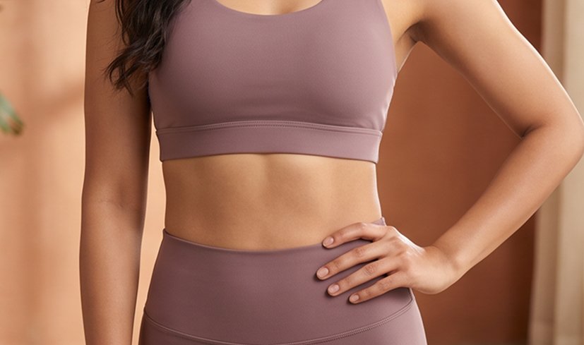 Muscle toning result — after